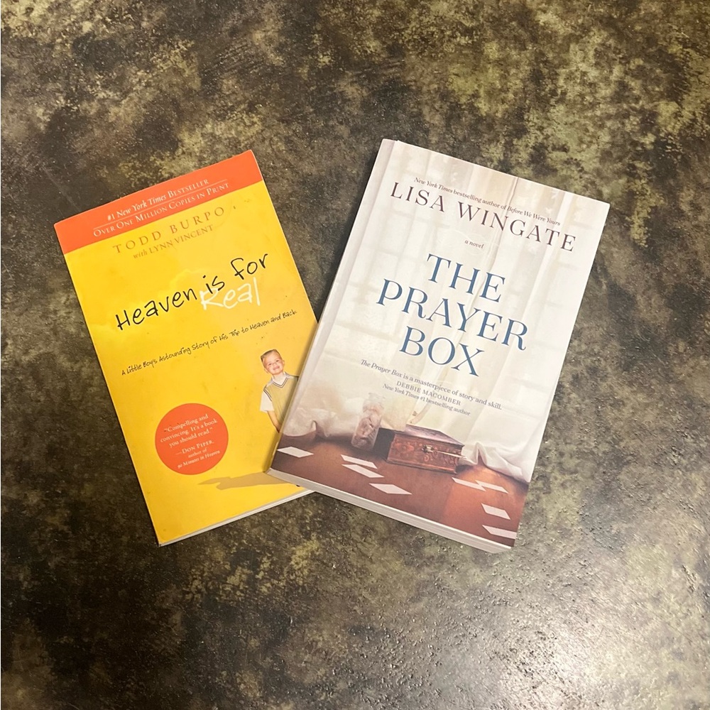 Heaven is for Real and The Prayer Box Books